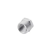 Футорка Karro 3/8"х1/4" ЗВ нікельована KR-3115