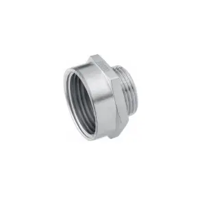 Перехідник Karro 1 1/2"х1 1/4" ВЗ нікельований KR-3117 №1