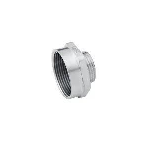 Перехідник Karro 1 1/2"х3/4" ВЗ нікельований KR-3117 №1