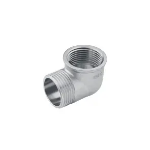 Кутник Karro 1" ВЗ нікельований KR-3212 №1