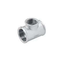 Трійник перехідний Karro 1"х3/4"х1" ВВВ нікельований KR-3213