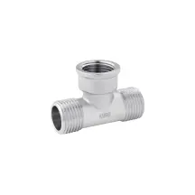 Трійник Karro 1/2" ЗВЗ нікельований KR-3213