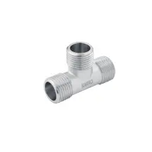 Тройник Karro 1/2" ЗЗЗ никелированный KR-3213