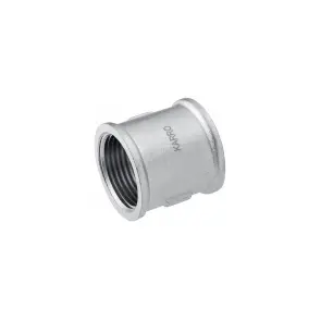 Муфта Karro 1" ВВ нікельована KR-3122 №1