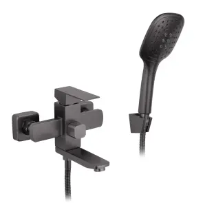 Смеситель для ванны Kroner KRP Edelstahl Kubus - PVD060 №1