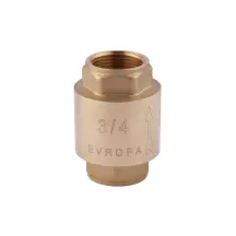 Обратный клапан Karro "Europa" 3/4" ВВ с латунным штоком