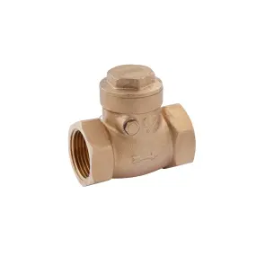 Лепестковый клапан Karro 3/4" ВВ латунный KR-107 №1