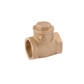 Пелюстковий клапан Karro 1 1/2" ВВ латунний KR-107 №1