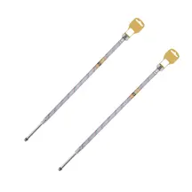 Гибкая подводка для подключения смесителя Kroner KRM 1/2"хМ10 ВЗ 60 см в нейлоновой оплетке покрытой ПВХ (пара)