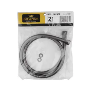 Шланг для душу Kroner KRM - GRP608 Anti-Twist 120 см №3
