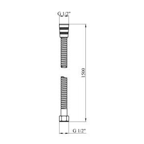 Шланг для душа Kroner KRP-SCH620 №2