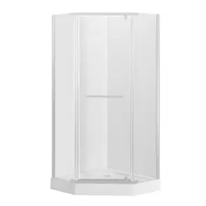 Душова кабіна Kroner KRP Terra - T.C.F.С.90x90 см №1
