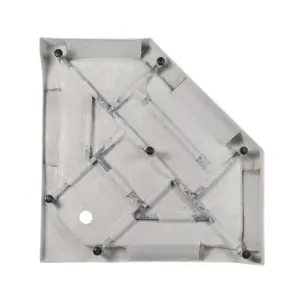 Душова кабіна Kroner KRP Terra - T.C.F.С.90x90 см №5