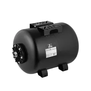 Гідроакумулятор Pumpman горизонтальний 50 л полімерний фланець №1
