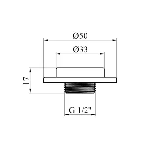 Комплект радіаторний Karro 1/2" (розповітрювач+заглушка) KR-3049 №2