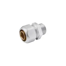 Муфта металлопластиковая Karro 20х1/2" РЗ никелированная KR-0512