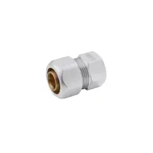 Муфта металлопластиковая Karro 16х1/2" РО никелированная KR-0520