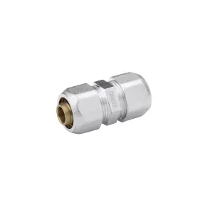Муфта металлопластиковая Karro 20х20 никелированная KR-0531 №1