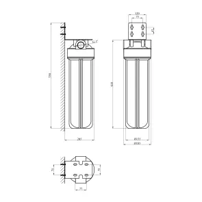 Фільтр магістральний SantehPlast BB20-1" №2