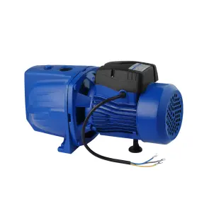 Насос поверхностный самовсасывающий Agua JSW 15M Нmax 55 м Qmax 80 л/мин P 1500 Вт корпус чугун №3