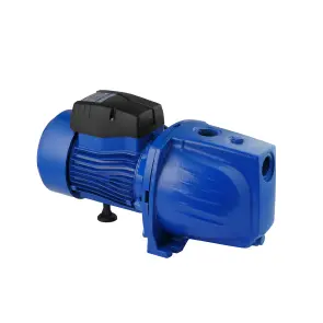 Насос поверхностный самовсасывающий Agua JSW 15M Нmax 55 м Qmax 80 л/мин P 1500 Вт корпус чугун №4