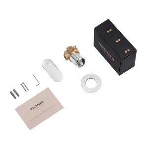 Змішувач прихованого монтажу для душу Kroner Element 211433-0101 №5