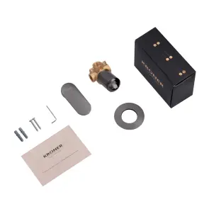 Змішувач прихованого монтажу для душу Kroner Element 211433-5301 №5