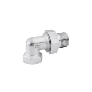 Згін-американка кутова Karro 1/2" ВЗ нікельована KR-3103 №3