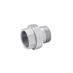 Згін-американка пряма Karro 2" ВЗ нікельована KR-3102 №1