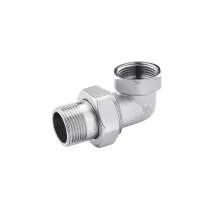 Угонка-американка угловая Karro 3/4" ВЗ никелированная KR-3103