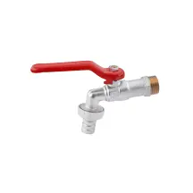 Кран для полива Karro 1/2" PN40 никелированный KR-2001
