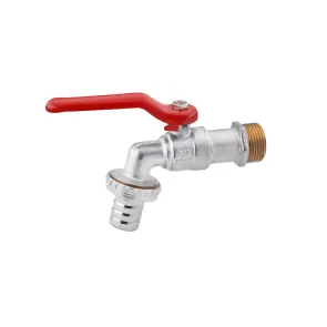 Кран для полива Karro 3/4" PN40 никелированный KR-2001 №1