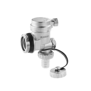 Зливна група для колектора Karro 1" РЗ нікельована KR-1129 №1