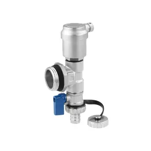 Зливна група для колектора Karro 1" РЗ нікельована KR-17000 №1
