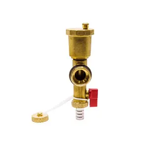 Зливна група для колектора Karro 1" РЗ латунна KR-17022 №1