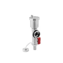 Зливна група для колектора Karro 1" РЗ нікельована KR-17022