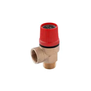 Предохранительный клапан Karro 1/2" ВЗ 1,5 Bar латунный №1