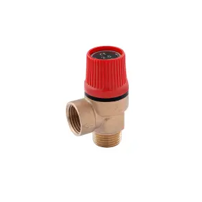 Предохранительный клапан Karro 1/2" ВЗ 2,5 Bar латунный №1