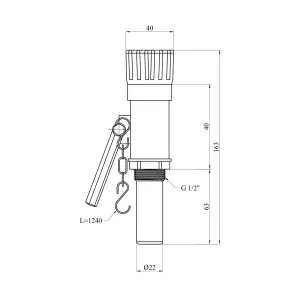 Регулятор тяги твердопаливного котла Karro 3/4" Regulus RT3P №2