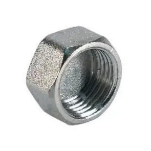 Заглушка для колектора Karro 1" РЗ нікельована KR-17036 №1
