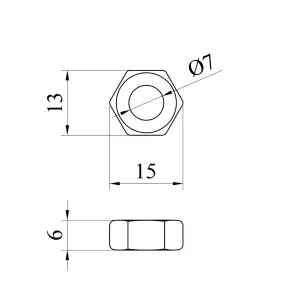 Гайка Kroner М8 №2