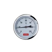 Термометр Karro 1/2" 80 мм 120°С KR-1039