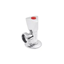 Кран приборный для подключения Karro 1/2"х3/4" ЗЗ хромированный KR-3125 купить в Киеве