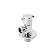 Кран приладовий для підключення Karro 1/2"х1/2" ЗЗ хромований KR-3128 в магазині TVOE