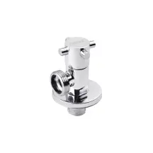 Кран приладовий для підключення Karro 1/2"х3/4" ЗЗ хромований KR-3128 купити