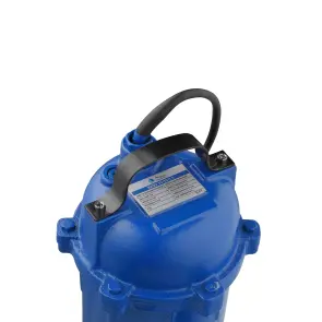 Насос фекальный Agua WQD 10-10-1.1 кВт Нmax 10 м Qmax 10 куб.м Р 1100 Вт корпус чугун №3