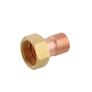 Муфта мідна з накидною гайкою Karro Ду18x3/4" №3