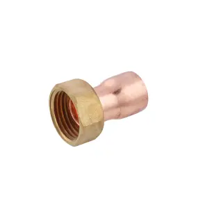 Муфта мідна з накидною гайкою Karro Ду15x1/2" №3
