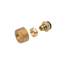 Евроконус металлопластиковый Karro 16х3/4" РО латунный KR-1035