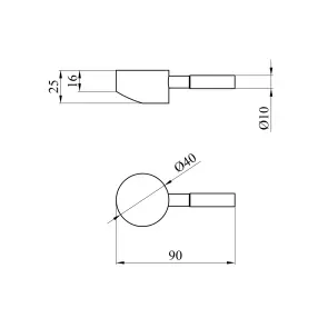Ручка для змішувача Kroner KRP - ESG935 №2